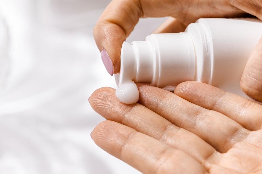 sunscreen application